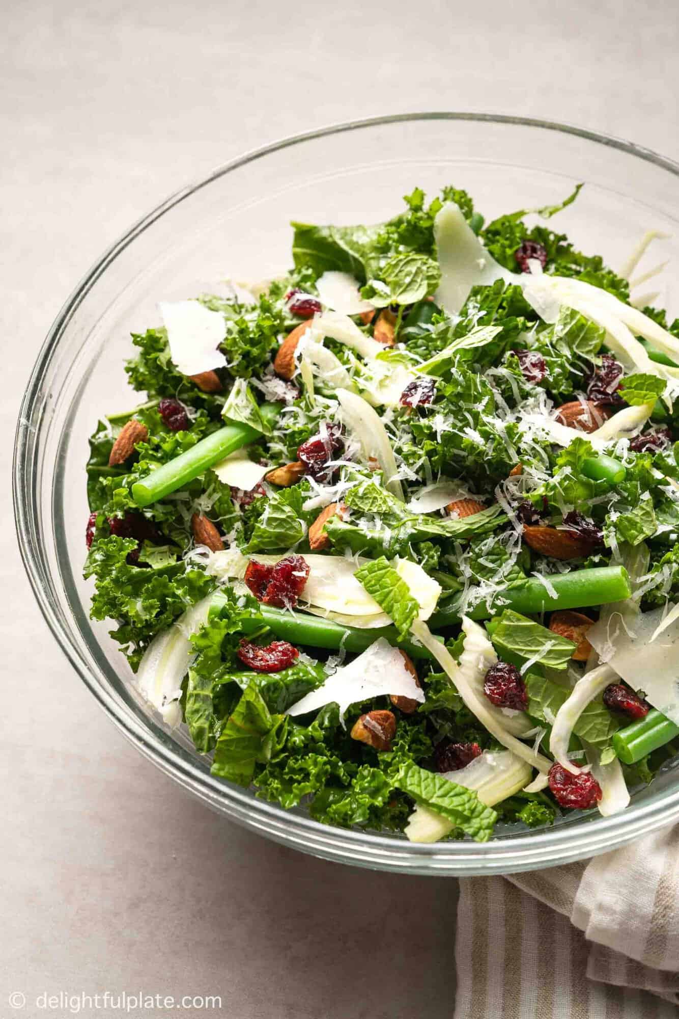 Holiday Harvest Kale & Green Bean Relish