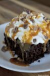Buffet-Ready Slow Cooker Fudge Cake