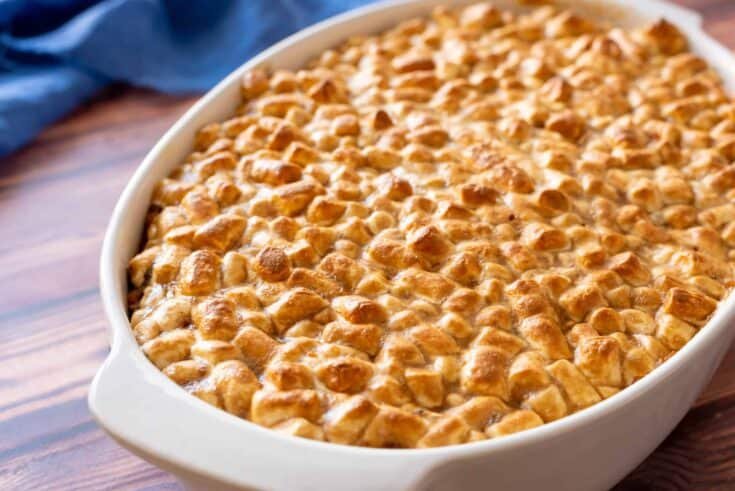 Maple-Pecan Sweet Potato Bake with Oat Streusel