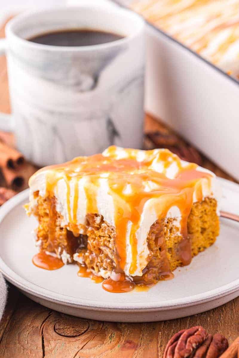 Spiced Toffee Butter Sheet Sponge With Cream Cheese Spread