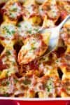 Festive Sausage and Herb Stuffed Jumbo Pasta Shells