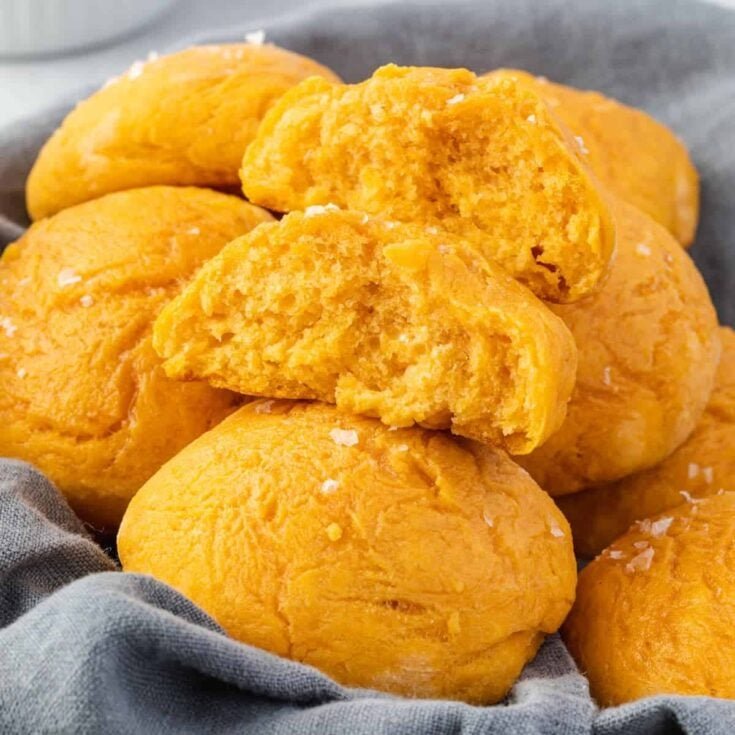 Autumn Harvest Sweet Potato Dinner Buns