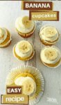 Spiced Banana Cream Cupcakes with Gingersnap Crunch