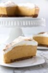 Harvest Moon No-Bake Pumpkin Silk Cheesecake