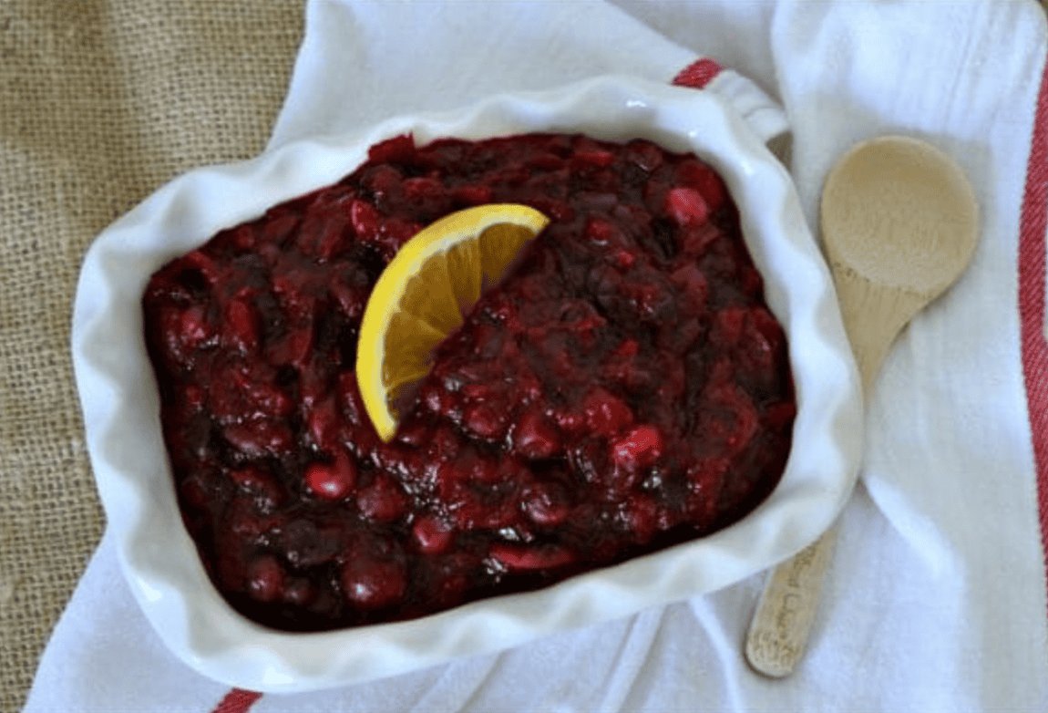 Maple Spiced Cranberry Orange Conserve