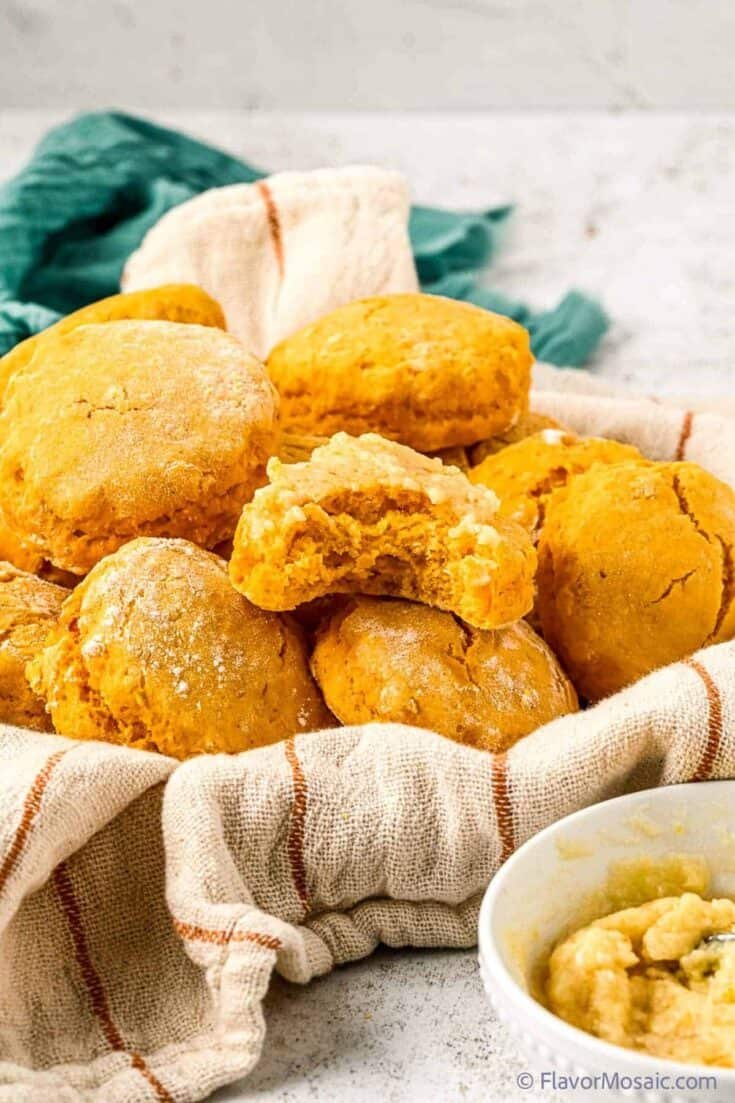 Maple-Sage Sweet Potato Drop Biscuits