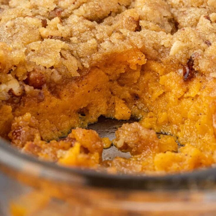 Maple-Pecan Sweet Potato Bake
