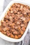 Overnight Spiced Pumpkin French Toast Bake