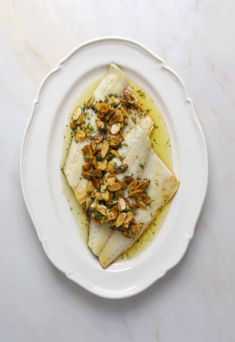 Citrus-Almond Holiday Baked Fish