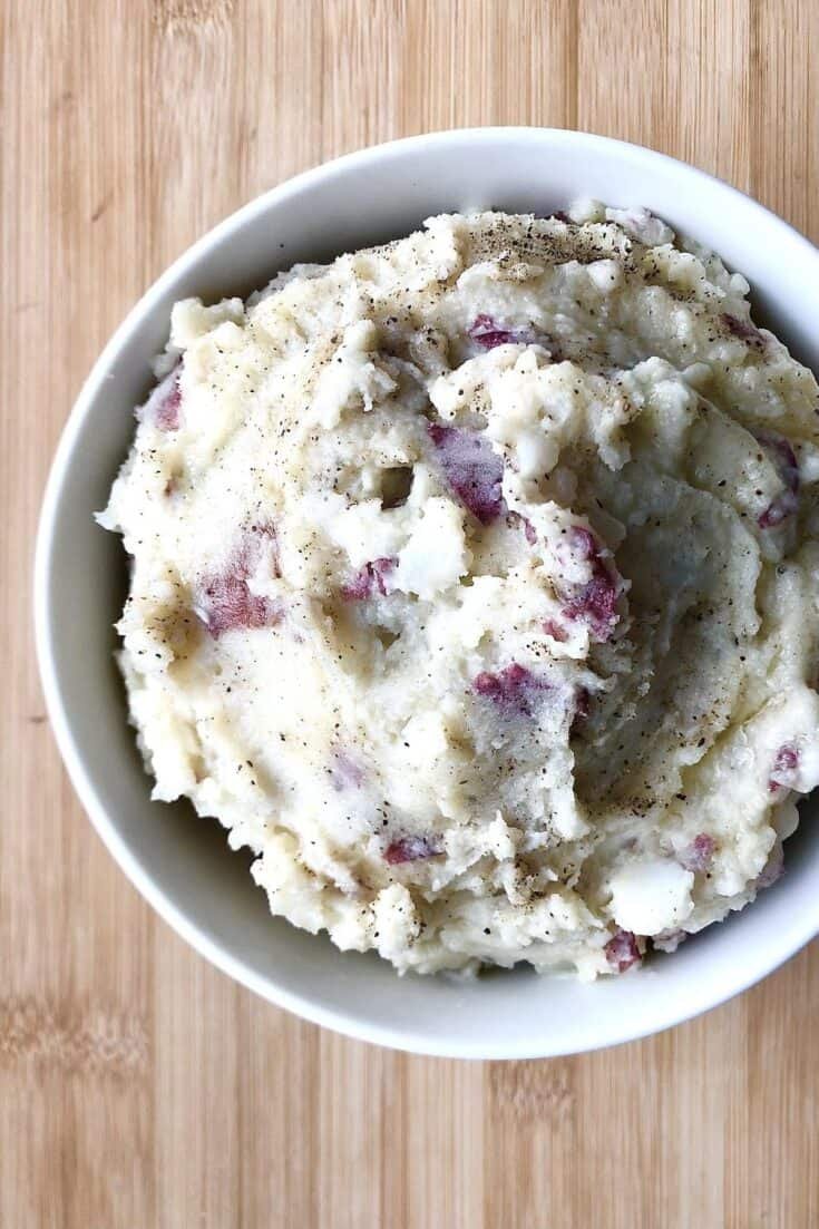 Caramelized Garlic Red-Skin Mash