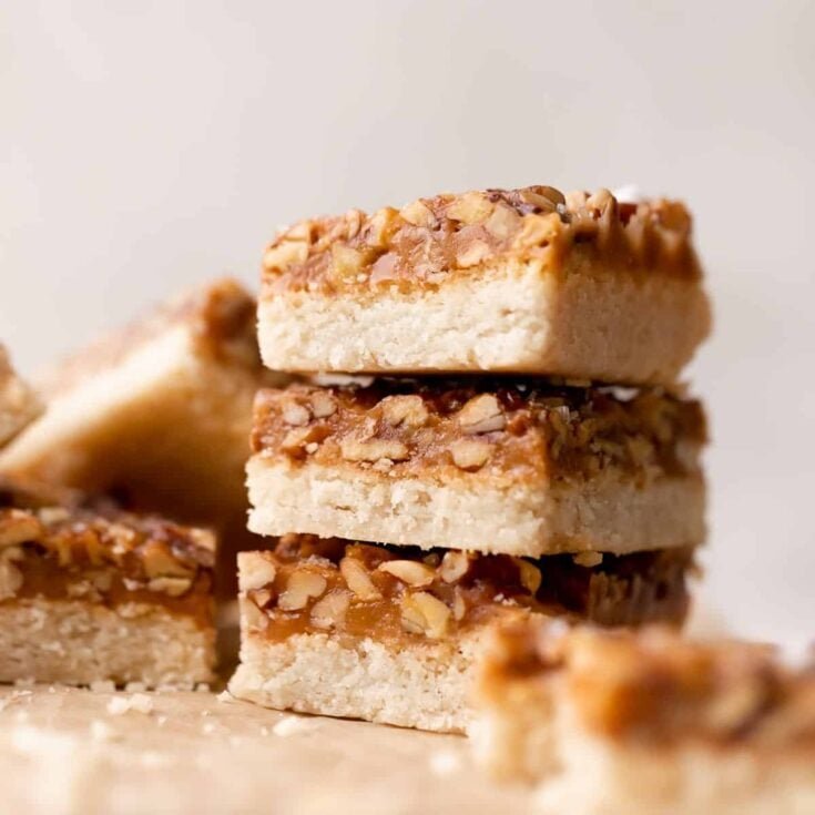 Brown-Butter Maple Pecan Squares
