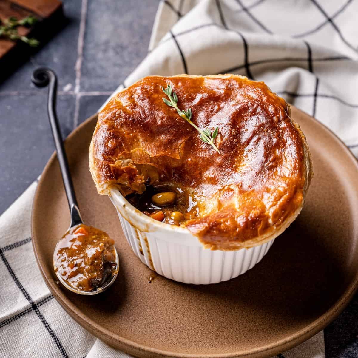 Festive Braised Beef & Golden Crust Pies