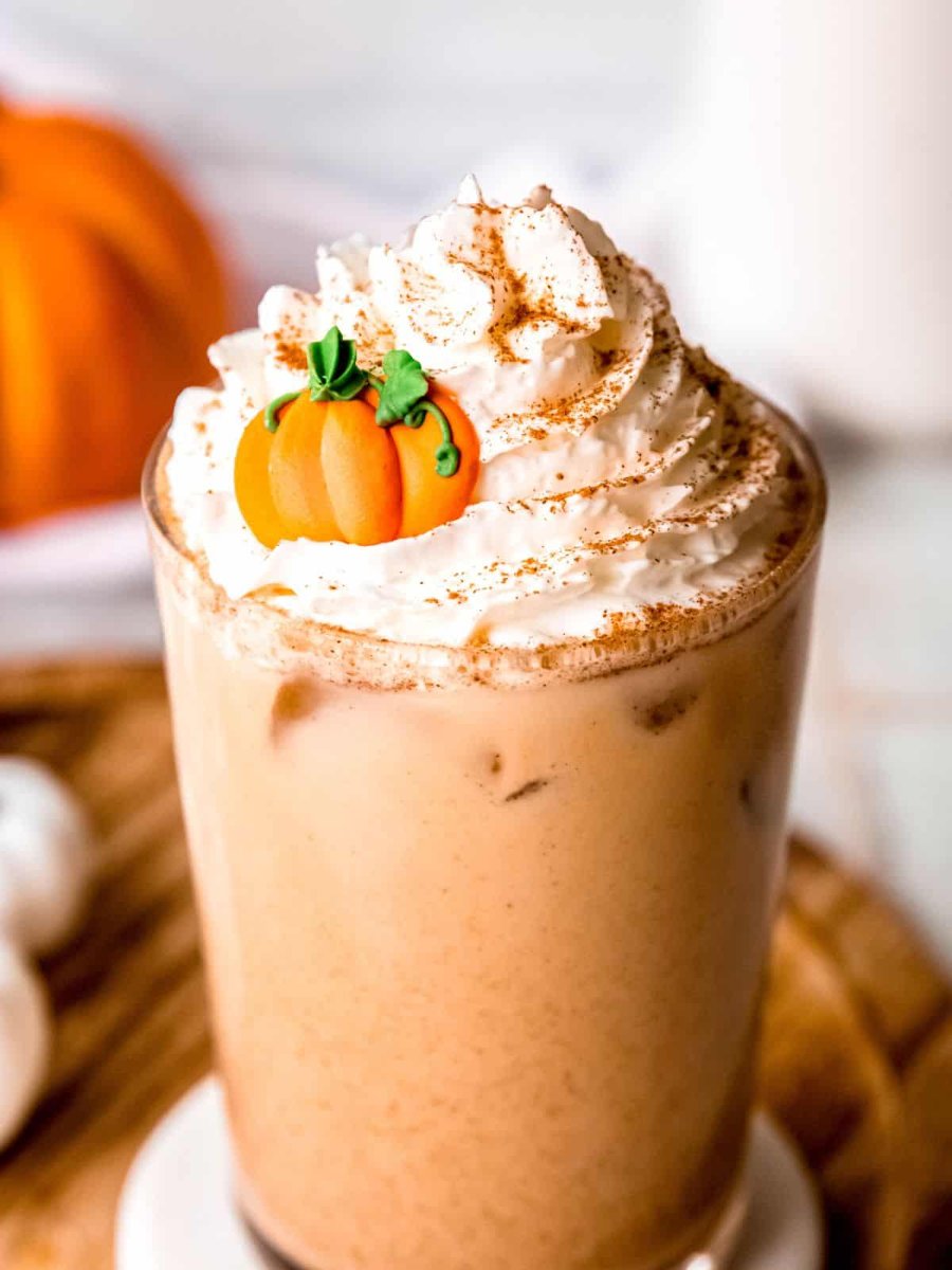 Chilled Spiced Pumpkin Coffee Cooler