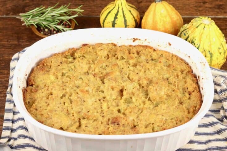 Herbed Cornbread & Sausage Pan Dressing