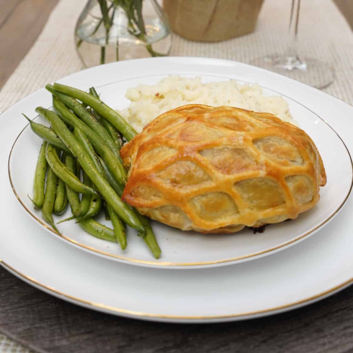 Golden Individual Beef Tenderloin Parcels