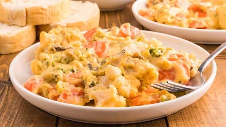Golden Winter Veg Bake